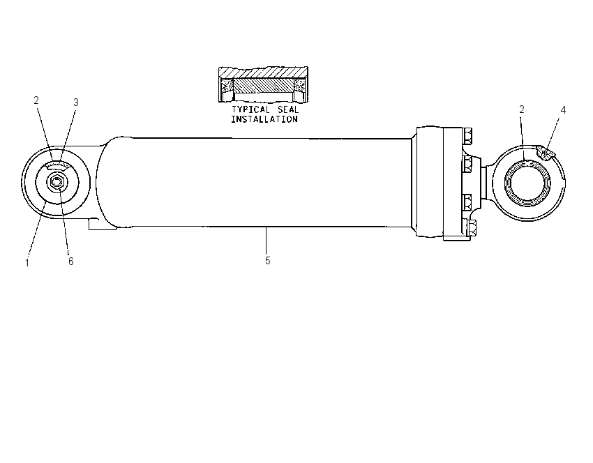 CYLINDER & MTG GP-TILT 9V6001 CAT
