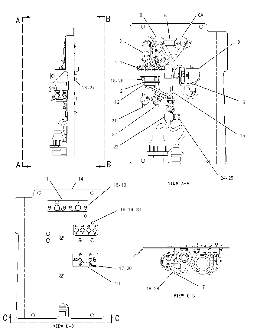 WIRING GP-RELAY PANEL 1356842 CAT