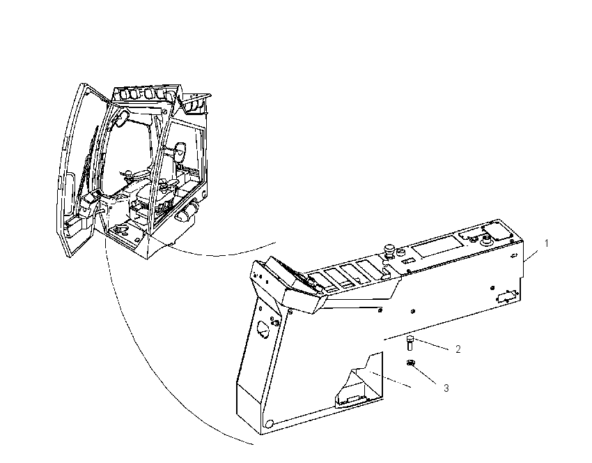 CONSOLE & MTG GP-OPERATOR 1593713 CAT