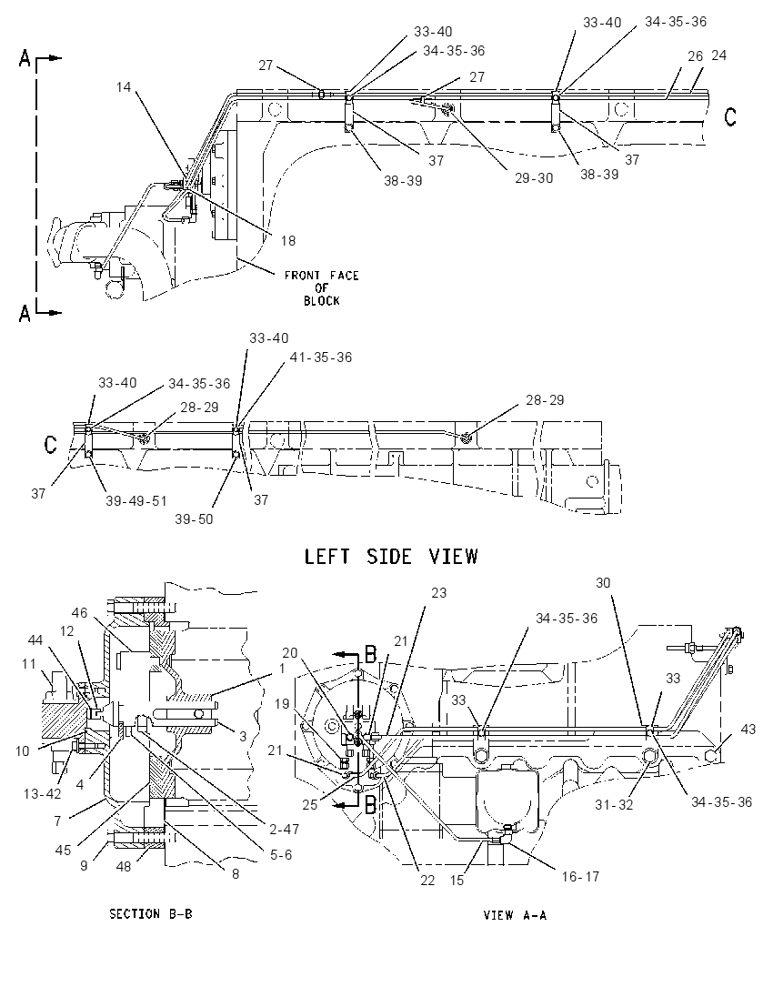 PUMP & LINES GP-VALVE LUBE 1464291 CAT