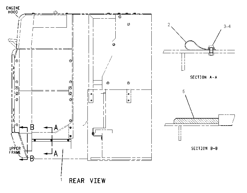 SEAL GP-CHASSIS 1529323 CAT