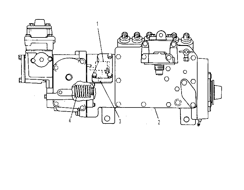 Регулятор и ТНВД 6N6214 CAT