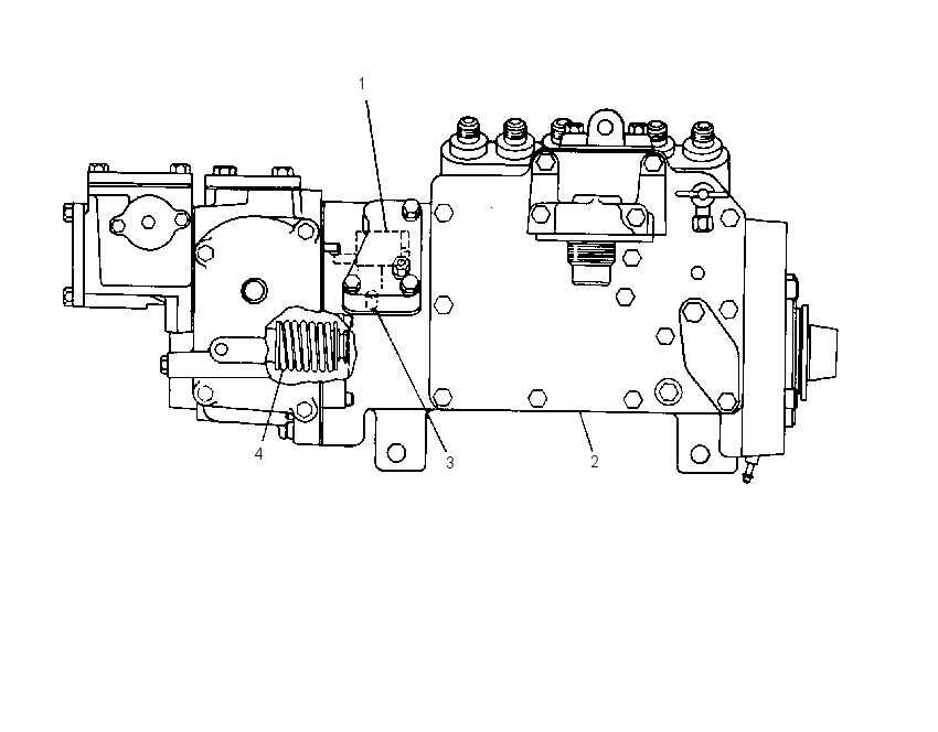 ТНВД с регулятором 7N1780 CAT