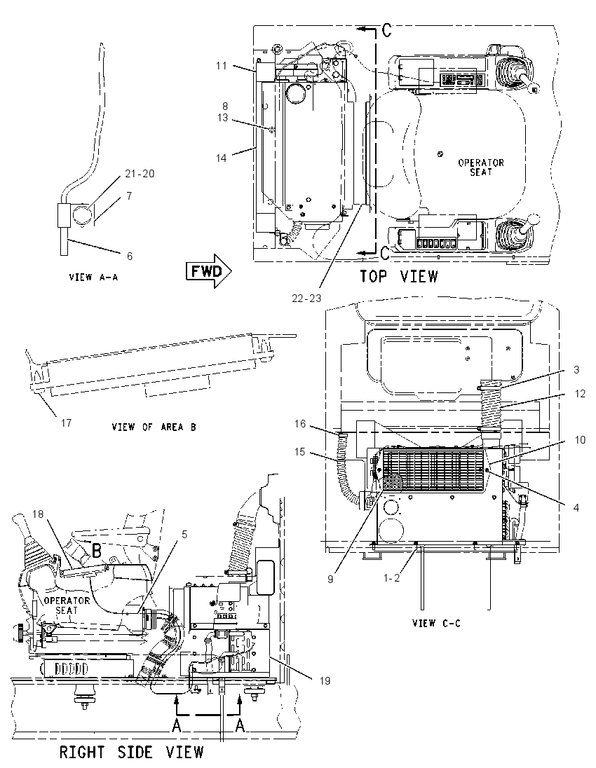 Кондиционер с креплением 1600138 CAT