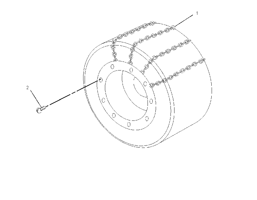WHEEL GP-FEED ROLLER 1571660 CAT