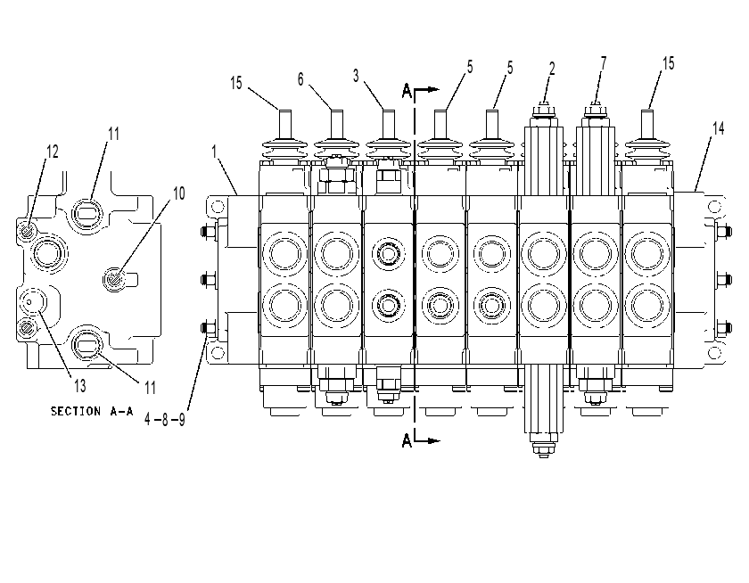 VALVE GP-BANK 8 1616738 CAT