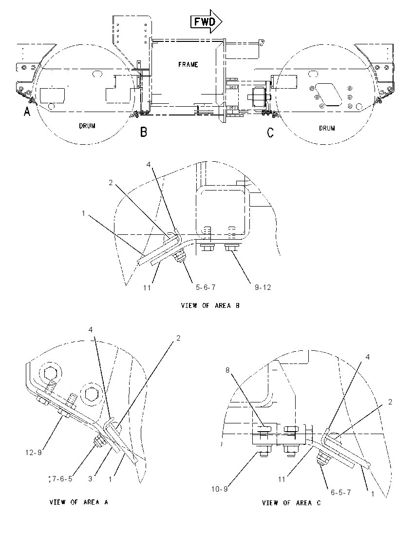 SCRAPER GP-SMOOTH DRUM 1488109 CAT