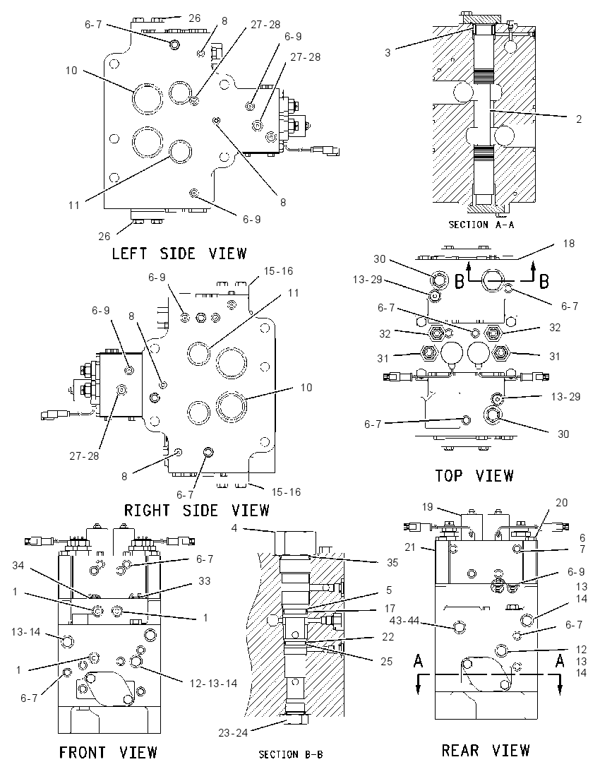 VALVE GP-MANIFOLD 1469289 CAT