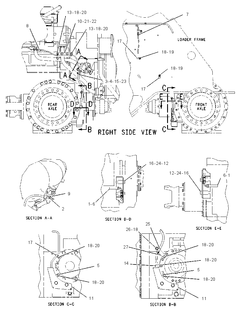 WIRING GP-AXLE OIL COOLER 1586500 CAT