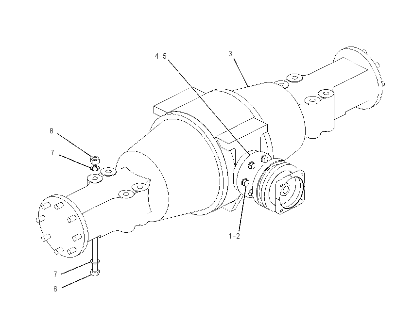 AXLE & MTG GP-DRIVE 1775151 CAT