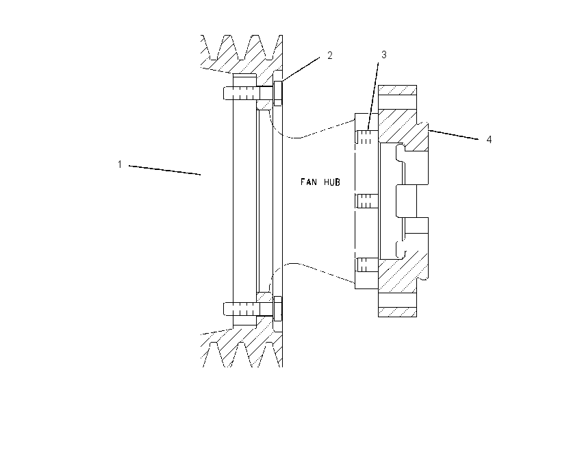 PULLEY GP-FAN 1533979 CAT
