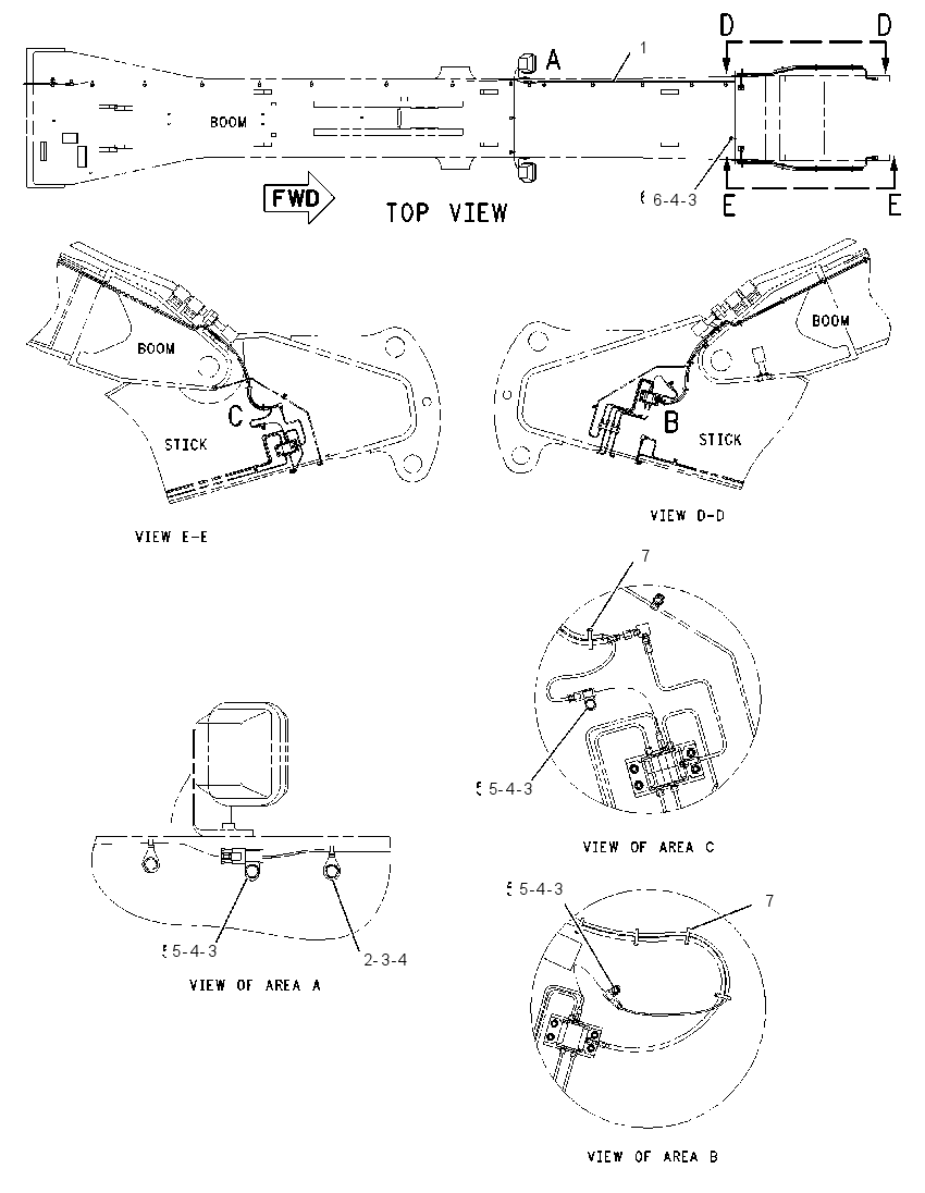 HARNESS GP-AUTOLUBE 1636672 CAT