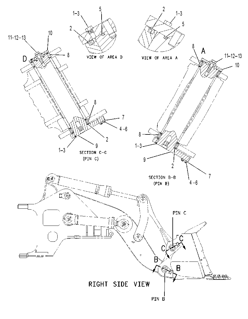 PIN & SEAL GP-LINKAGE 1487168 CAT