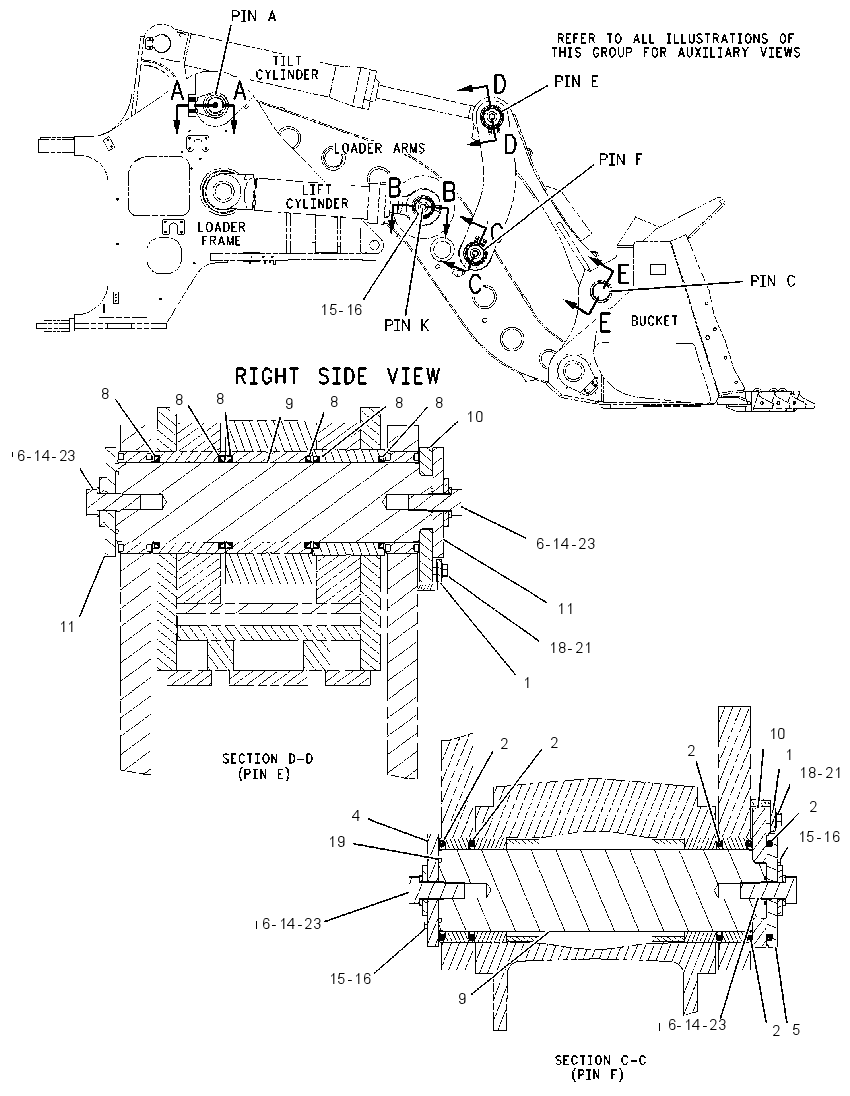 PIN & SEAL GP-LINKAGE 1682580 CAT