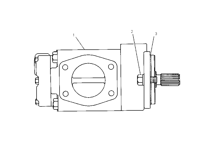 Насос пластинчатый 2T0573 CAT
