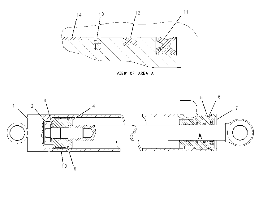 CYLINDER GP-EXTENDABLE STICK 1647178 CAT