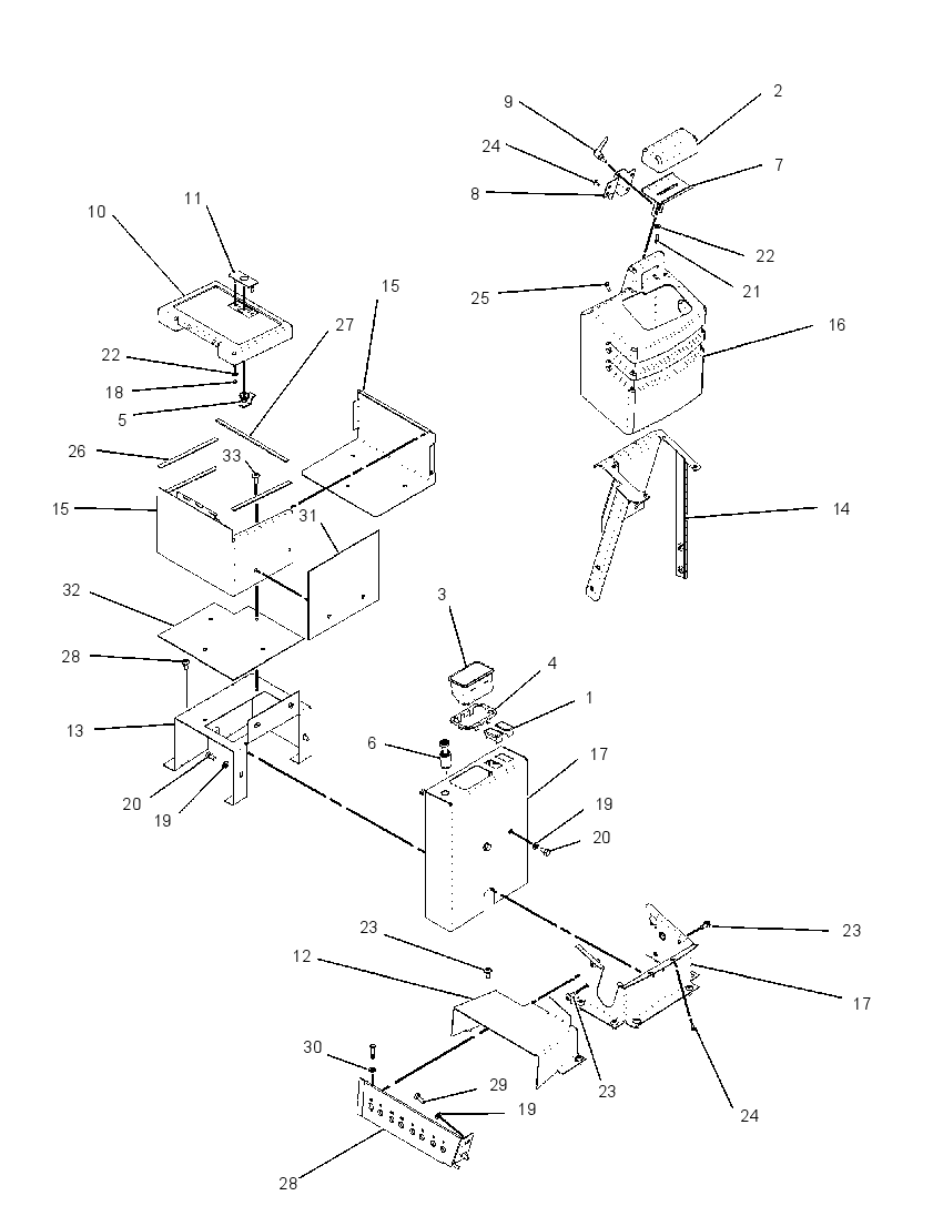 SUPPORT GP-HYDRAULIC CONTROL 1566835 CAT