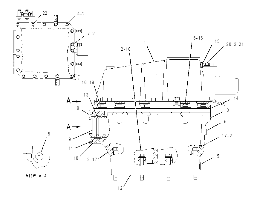 AFTERCOOLER GP 1316084 CAT