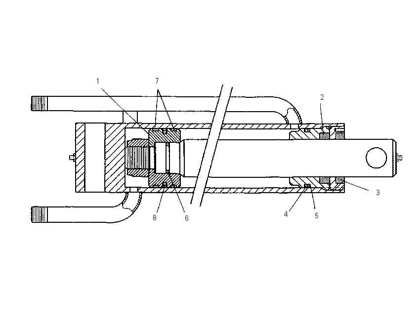 CYLINDER GP-HITCH 1418493 CAT