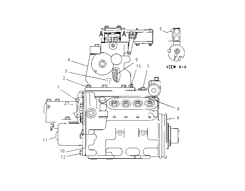 PUMP GP-GOV, FUEL INJ & TFR 8N9348 CAT