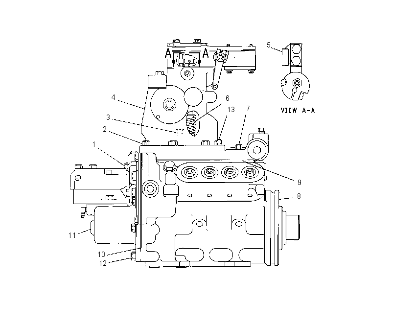PUMP GP-GOV, FUEL INJ & TFR 8N9268 CAT