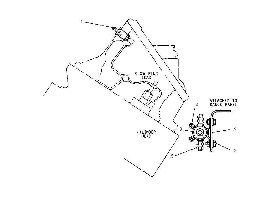 MOUNTING GP-GLOW PLUG 5N5677 CAT