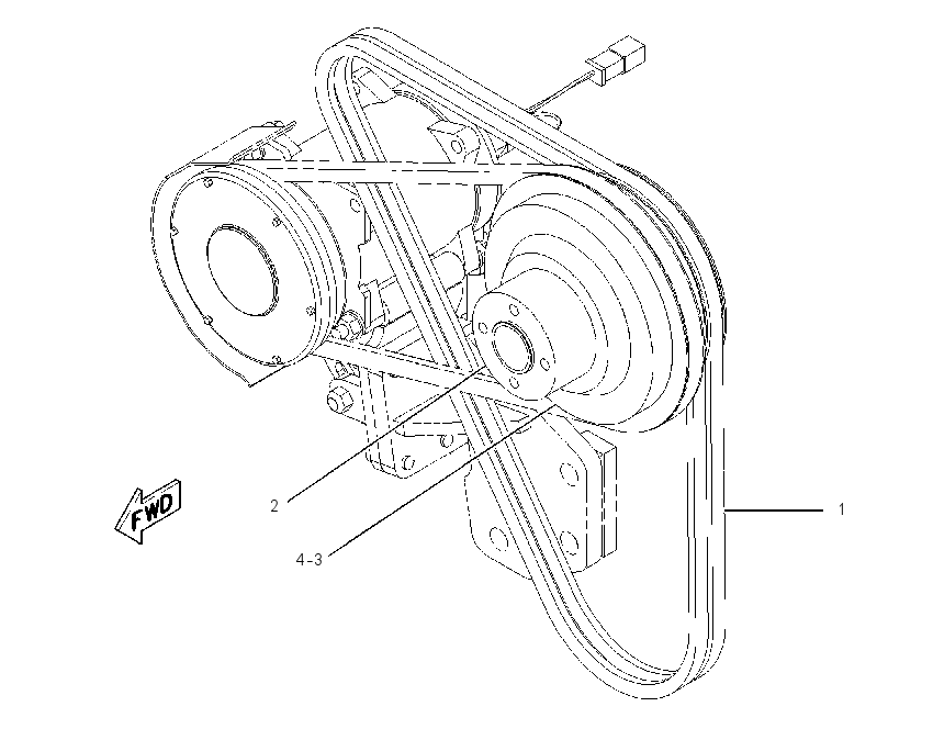 PULLEY GP-FAN & ALT DRIVE 1670863 CAT