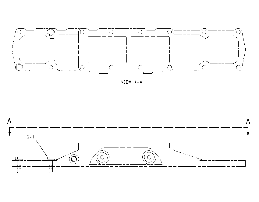 FASTENER GP-INLET MAN COVER 1646120 CAT