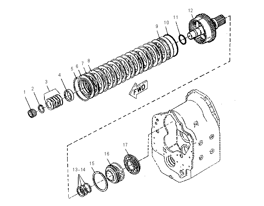 GEAR GP-TRANSMISSION 8I4160 CAT