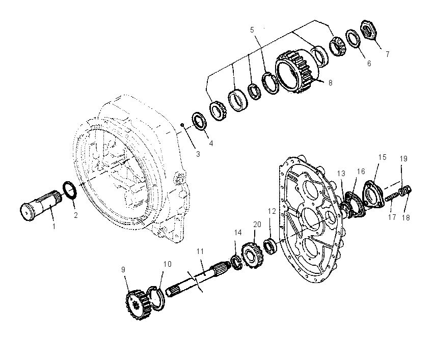 GEAR GP-IDLER 8I4169 CAT