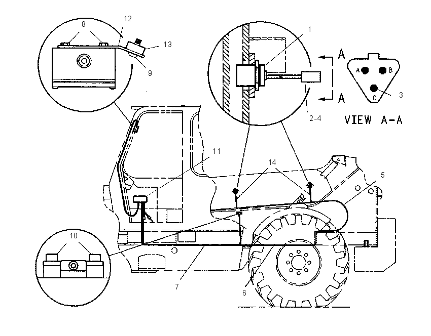 WIRING GP-LOAD INDICATOR 1455508 CAT