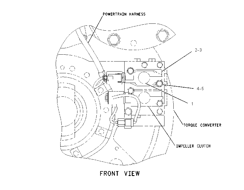 VALVE & MTG GP-LOCKUP CLUTCH 1644856 CAT