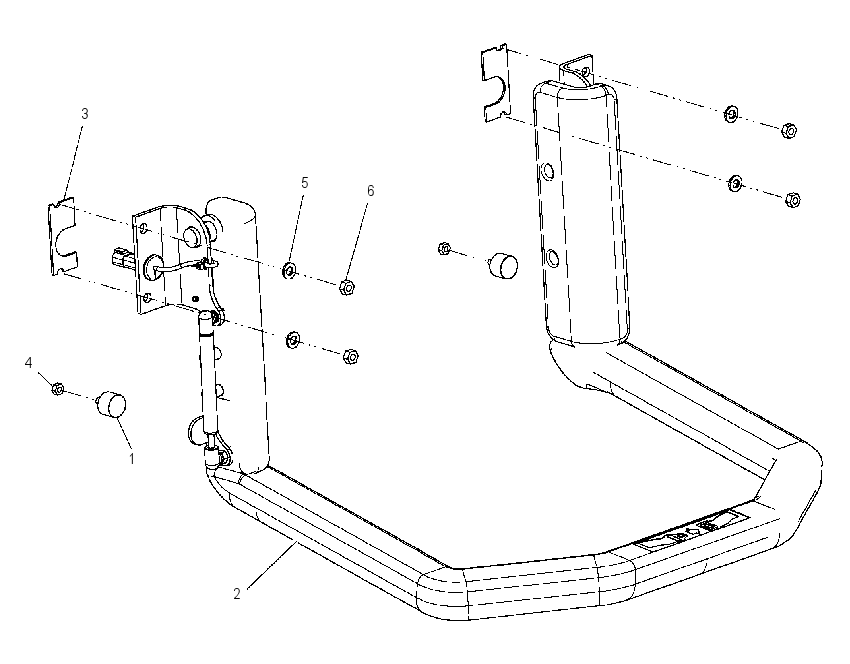 ARMREST & MOUNTING GP 1429264 CAT