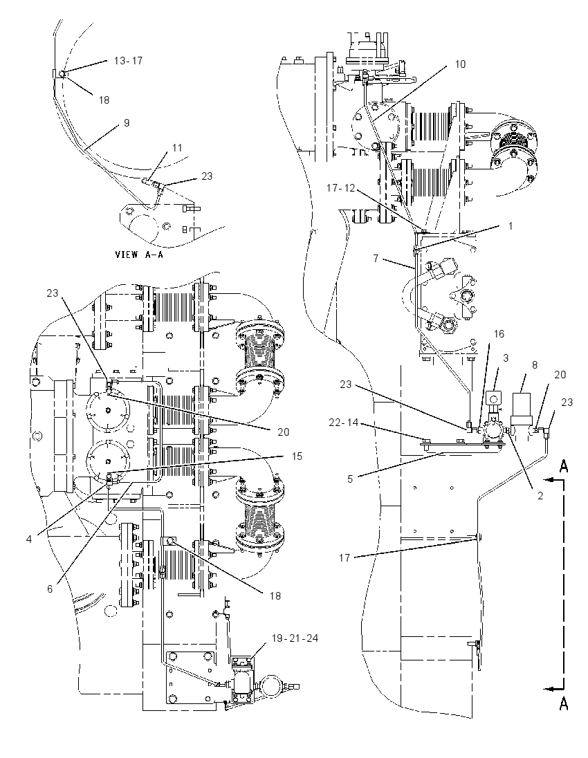 CONTROL & LINES GP-BYPASS 1670646 CAT