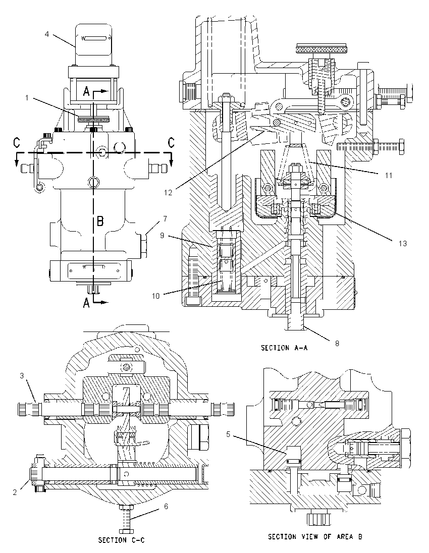 Регулятор оборотов 6I1102 CAT