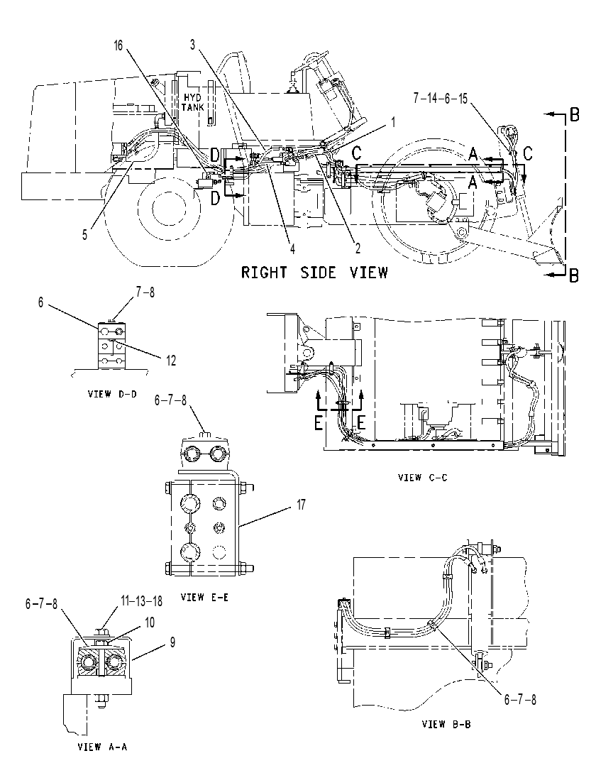 LINES GP-CONTROL 1669247 CAT