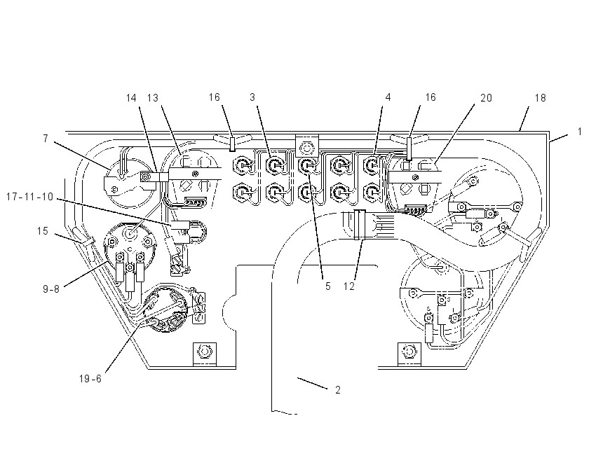 CONSOLE GP-INSTRUMENT 1203959 CAT
