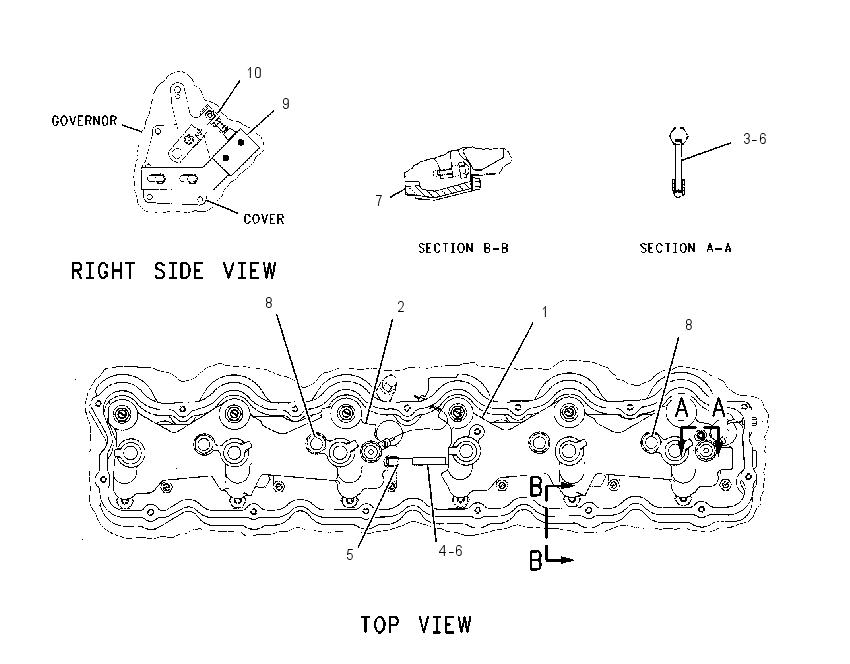 ENGINE BRAKE GP 7E4165 CAT