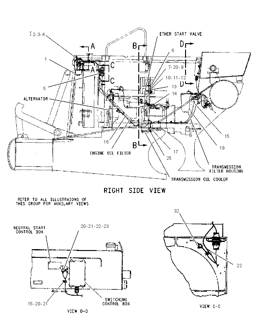 WIRING GP-SCRAPER 1226967 CAT