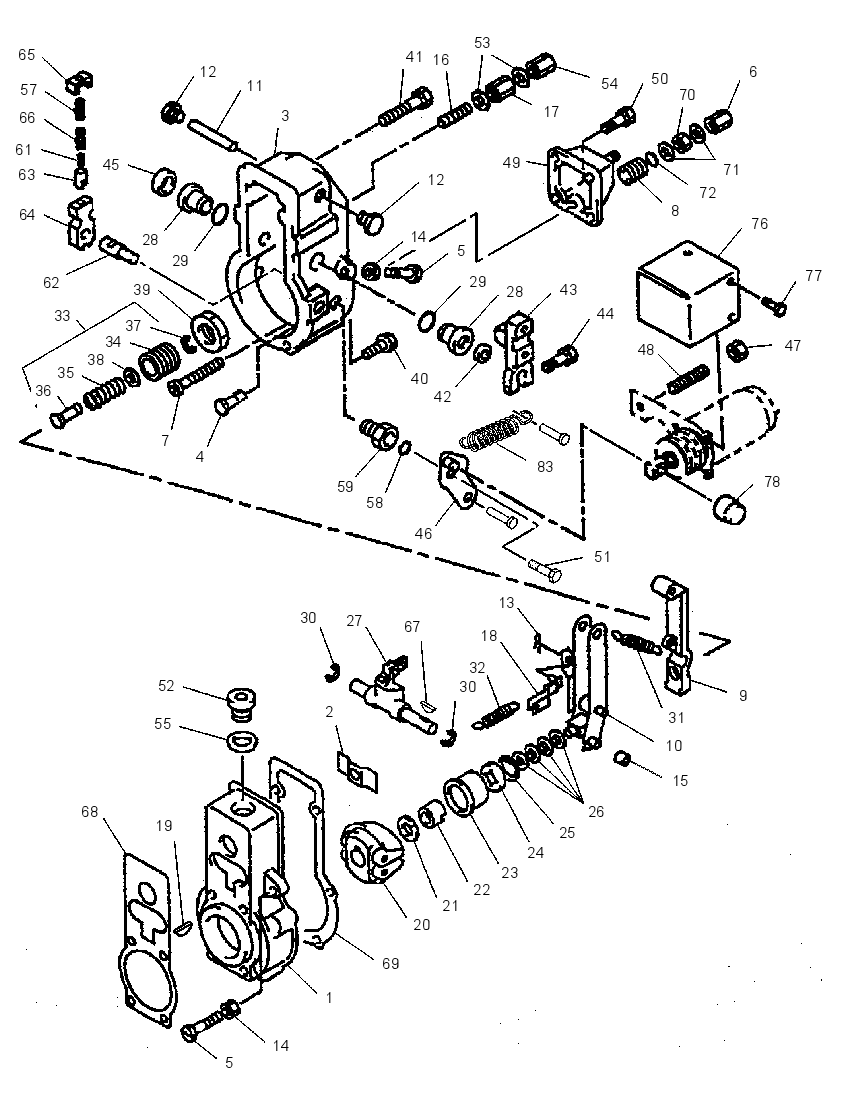 GOVERNOR AS-FUEL INJ PUMP 1470294 CAT