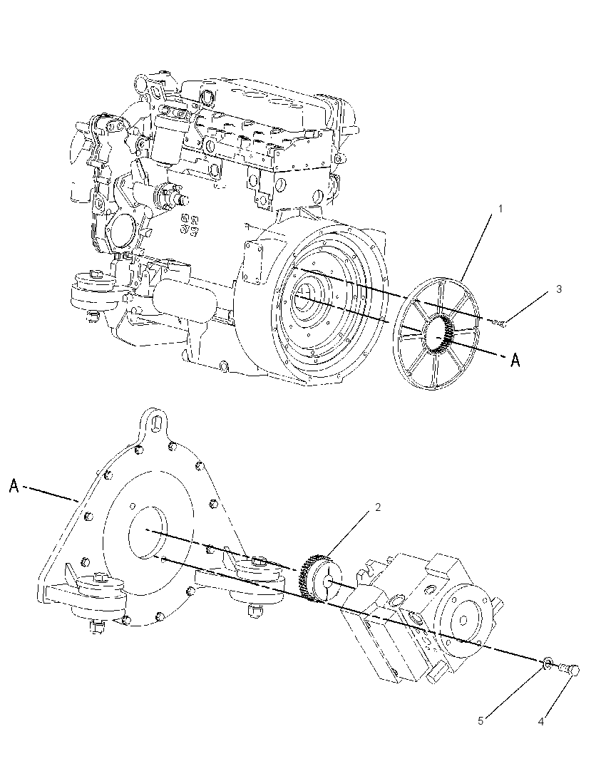 MOUNTING GP-HYDROSTATIC PUMP 1382227 CAT