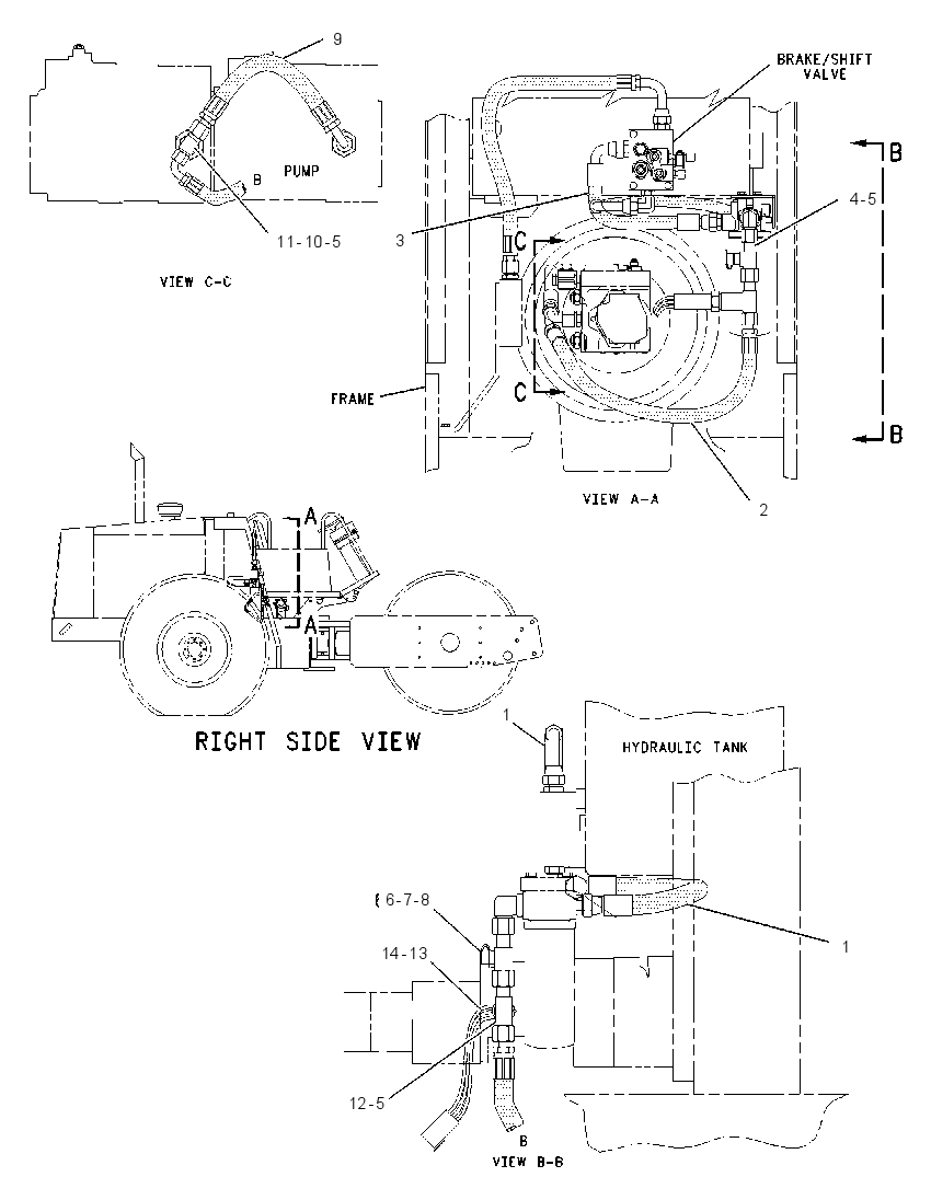 LINES GP-HYDRAULIC FILTER 1196522 CAT