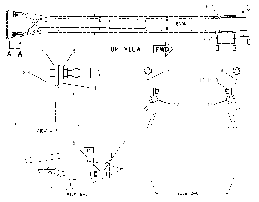 LINES AR-BOOM 1450181 CAT