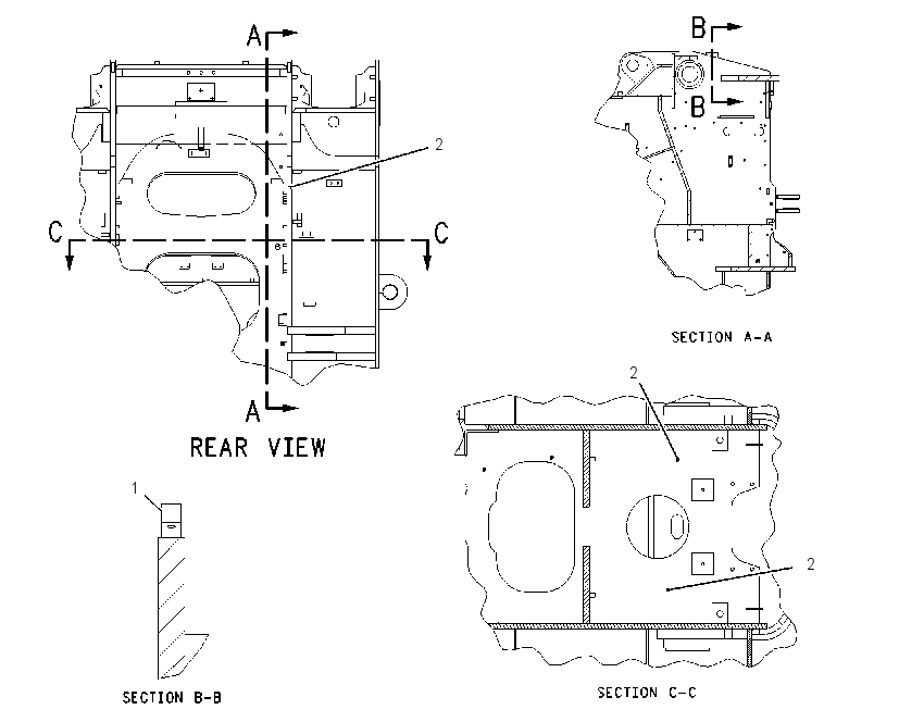 MOUNTING GP-FILTER & LINES 1533340 CAT