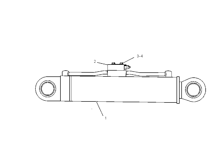 CYLINDER & VALVE GP-BOOM 1240629 CAT
