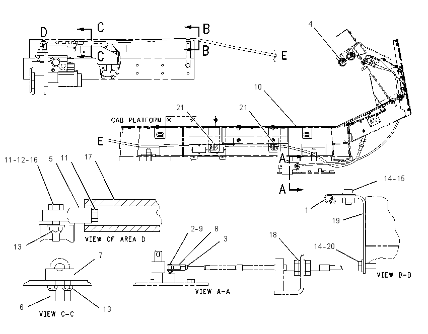 INSTALLATION GP-CONTROLS 1546496 CAT
