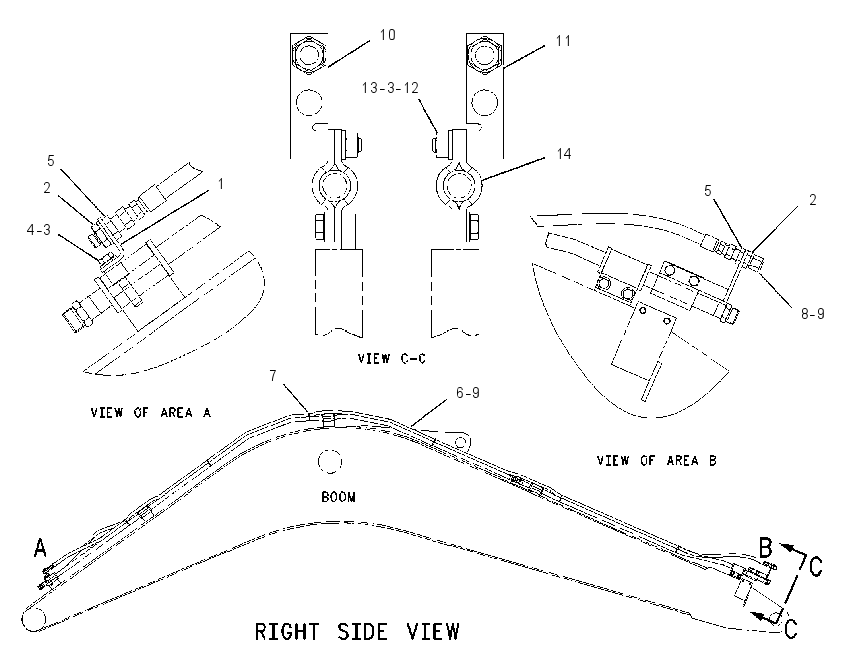 LINES AR-BOOM 1492321 CAT