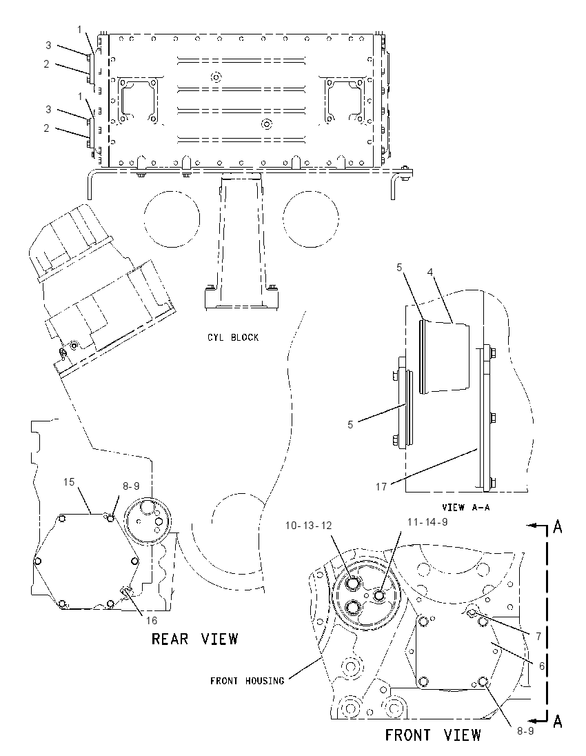 COVER GP-AFTERCOOLER 1639388 CAT
