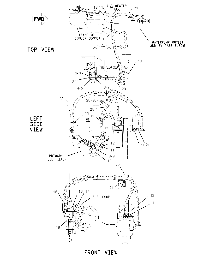 HEATER GP-FUEL 8Q1799 CAT