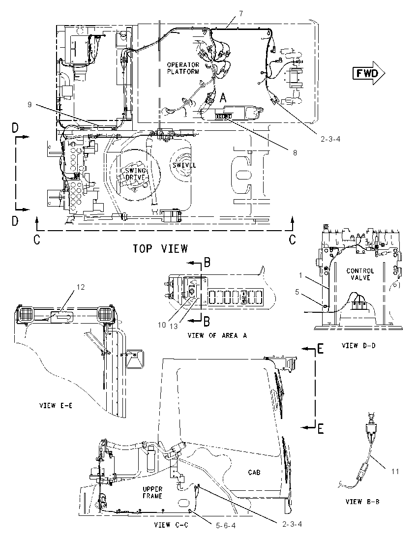 WIRING GP-HAMMER 1340022 CAT